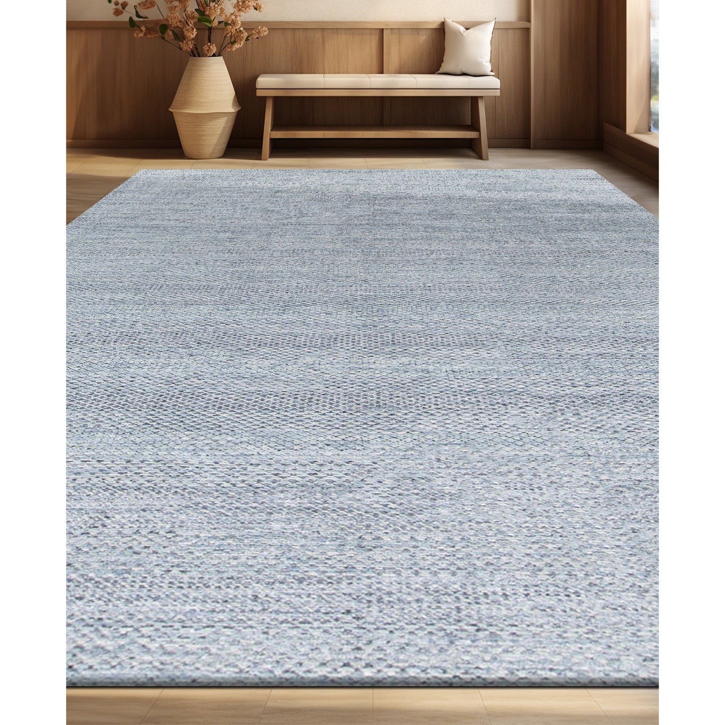 SOUTH SEA DMART DAMASK ART LIGHT BLUE / GREY