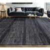 SOUTH SEA DMART DAMASK ART NAVY / CHARCOAL