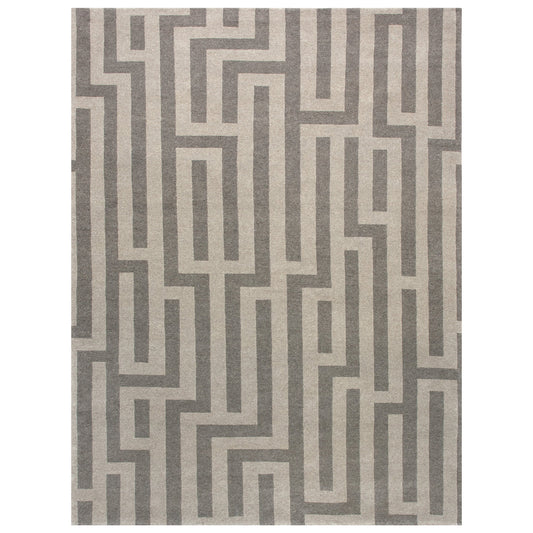 TIBETAN ALL WOOL ADMAZ MAZE FAWN
