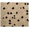 TIBETAN ALL WOOL AFKOT KOTA NATURAL / BLACK
