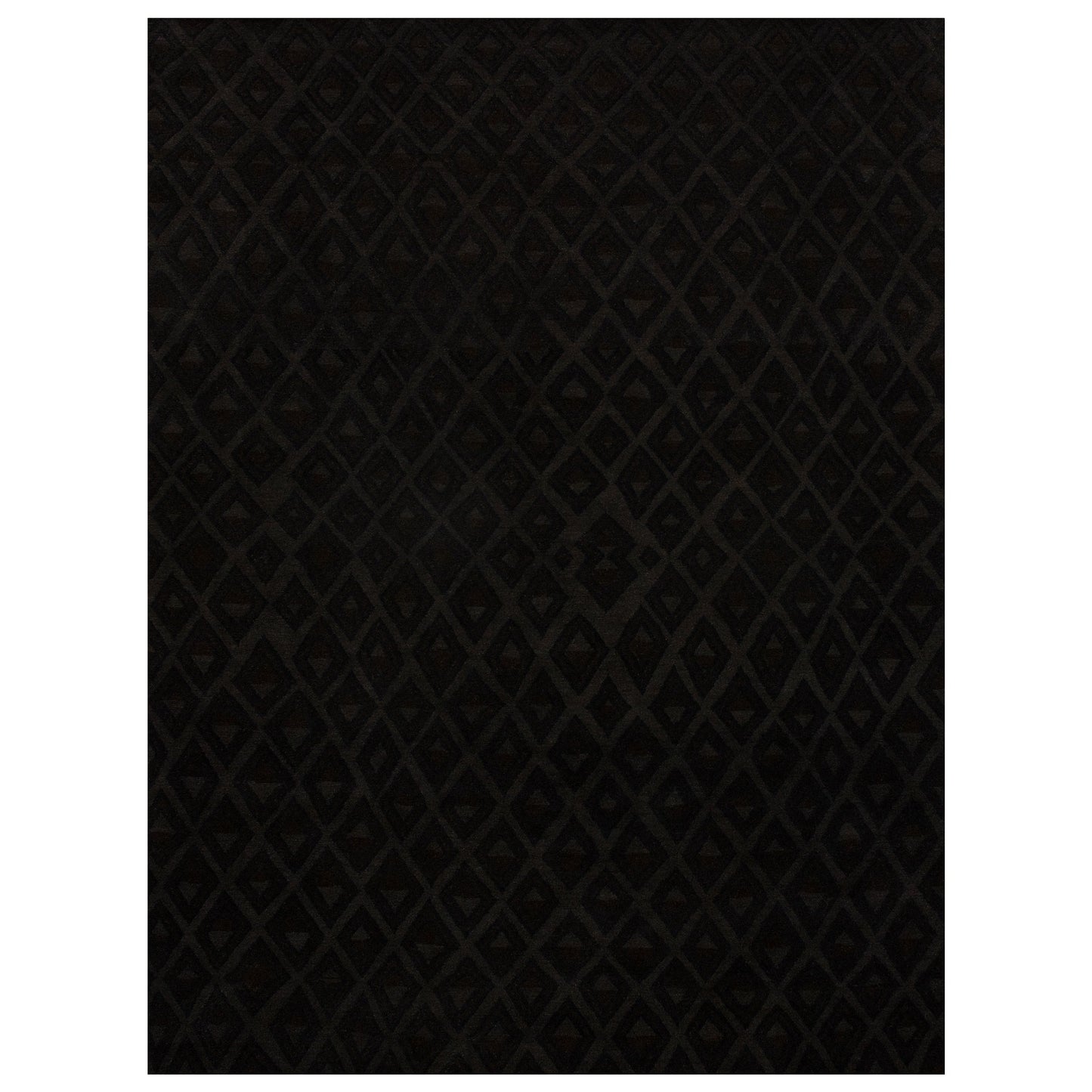 TIBETAN ALL WOOL AFTAB TABWA BLACK