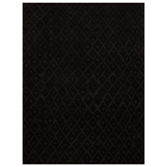 TIBETAN ALL WOOL AFTAB TABWA BLACK
