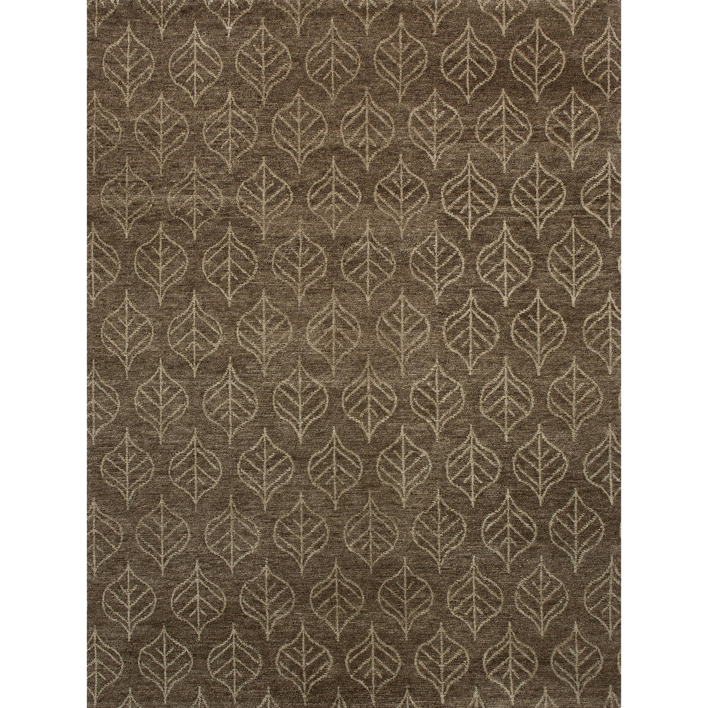 TIBETAN ALL WOOL NVFAU FAUNA BROWN
