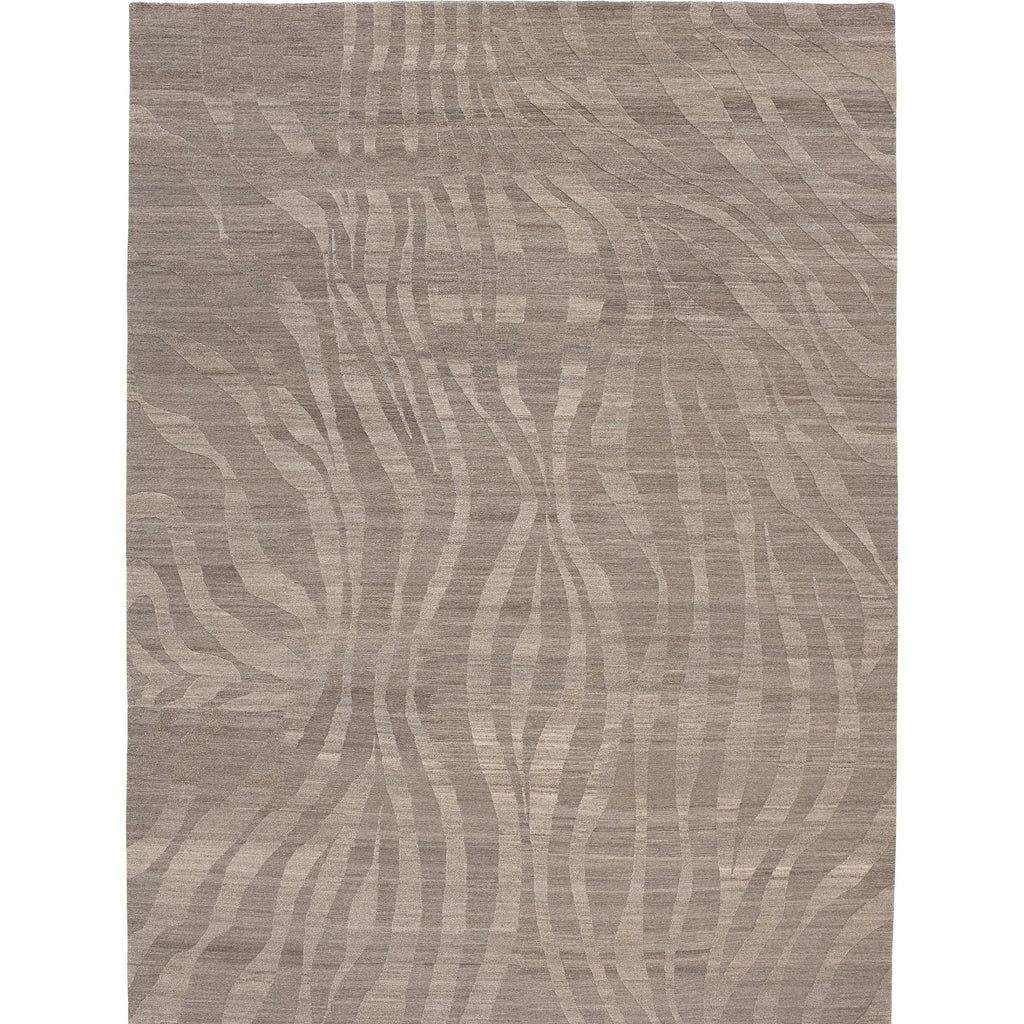 TIBETAN LINEN / WOOL ELTAK TAKRI NATURAL / GREY