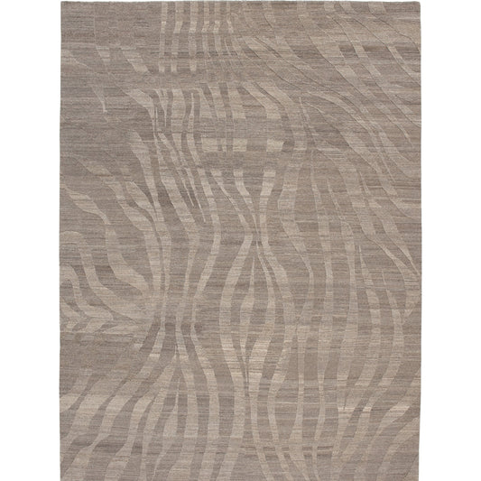 TIBETAN LINEN / WOOL ELTAK TAKRI NATURAL / GREY