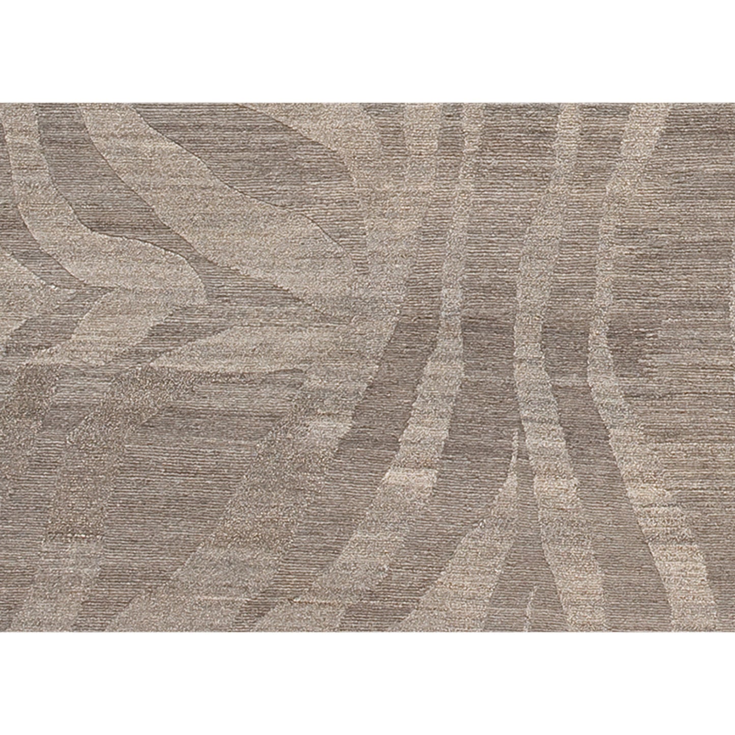 TIBETAN LINEN / WOOL ELTAK TAKRI NATURAL / GREY