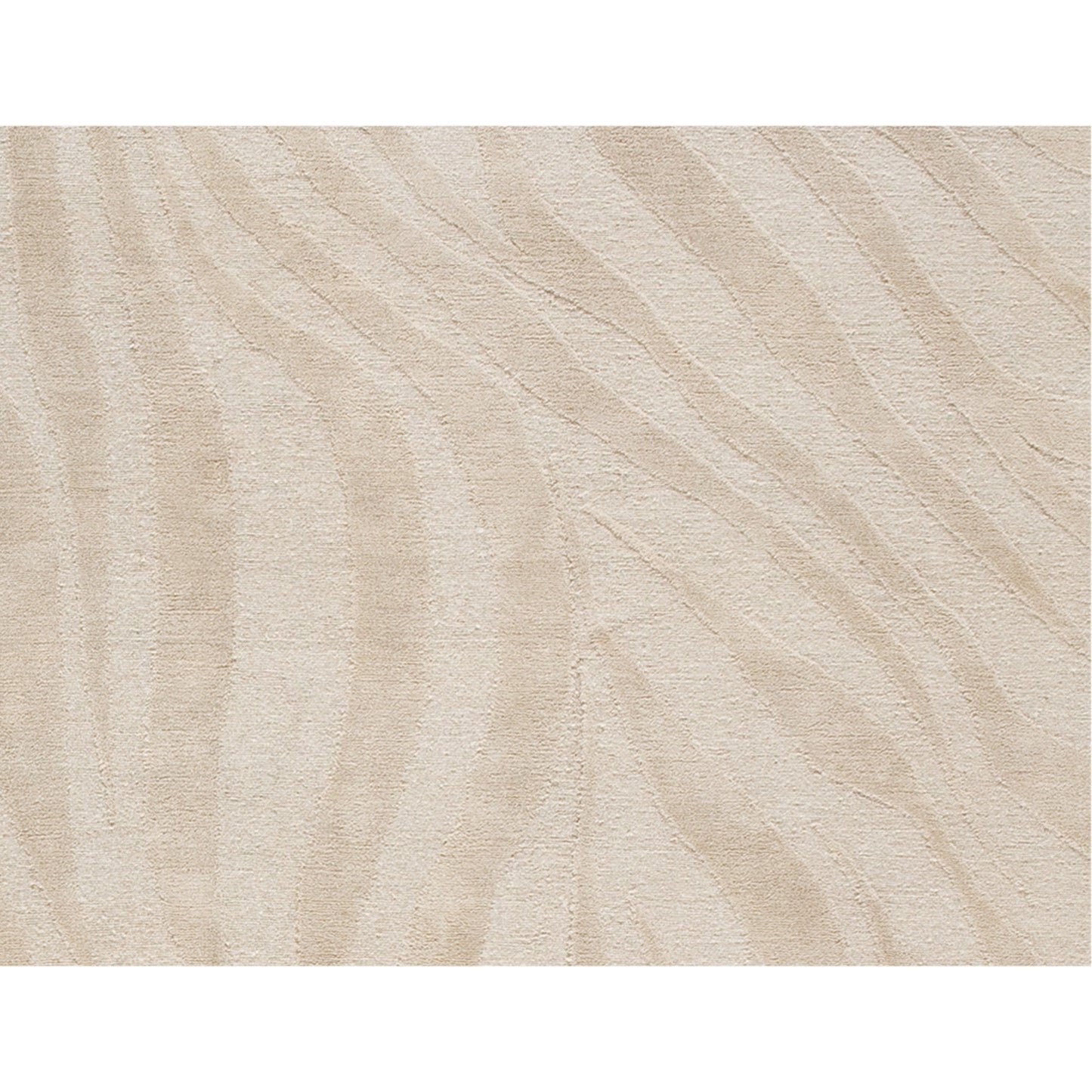 TIBETAN LINEN / WOOL ELTAK TAKRI NATURAL / IVORY
