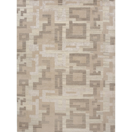TIBETAN LINEN / WOOL NABLO NATURAL BLOCK FROST