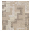 TIBETAN LINEN / WOOL NABLO NATURAL BLOCK FROST