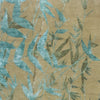 TIBETAN WOOL / SILK ADBRA BRANCHES SEAFOAM