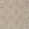 TIBETAN WOOL / SILK ADCIR CIRCLE LATTICE IVORY