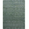 TIBETAN WOOL / SILK ADGAT GATED LATTICE SEAFOAM