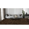 TIBETAN WOOL / SILK ADLAC LACED DIAMOND MOCHA