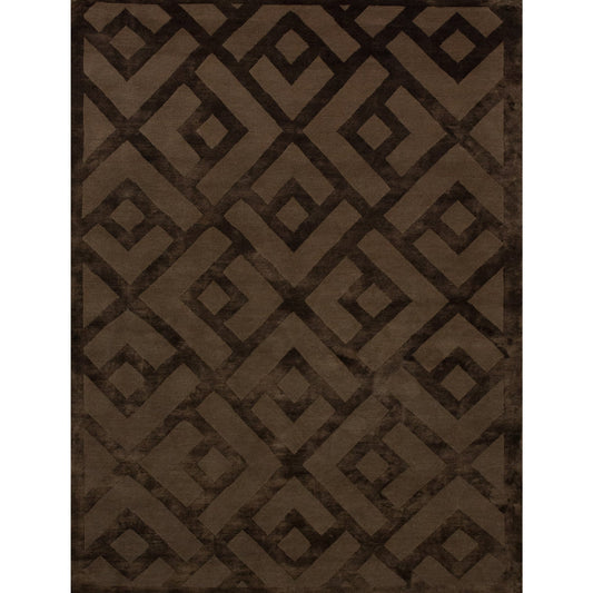 TIBETAN WOOL / SILK ADLAC LACED DIAMOND MOCHA