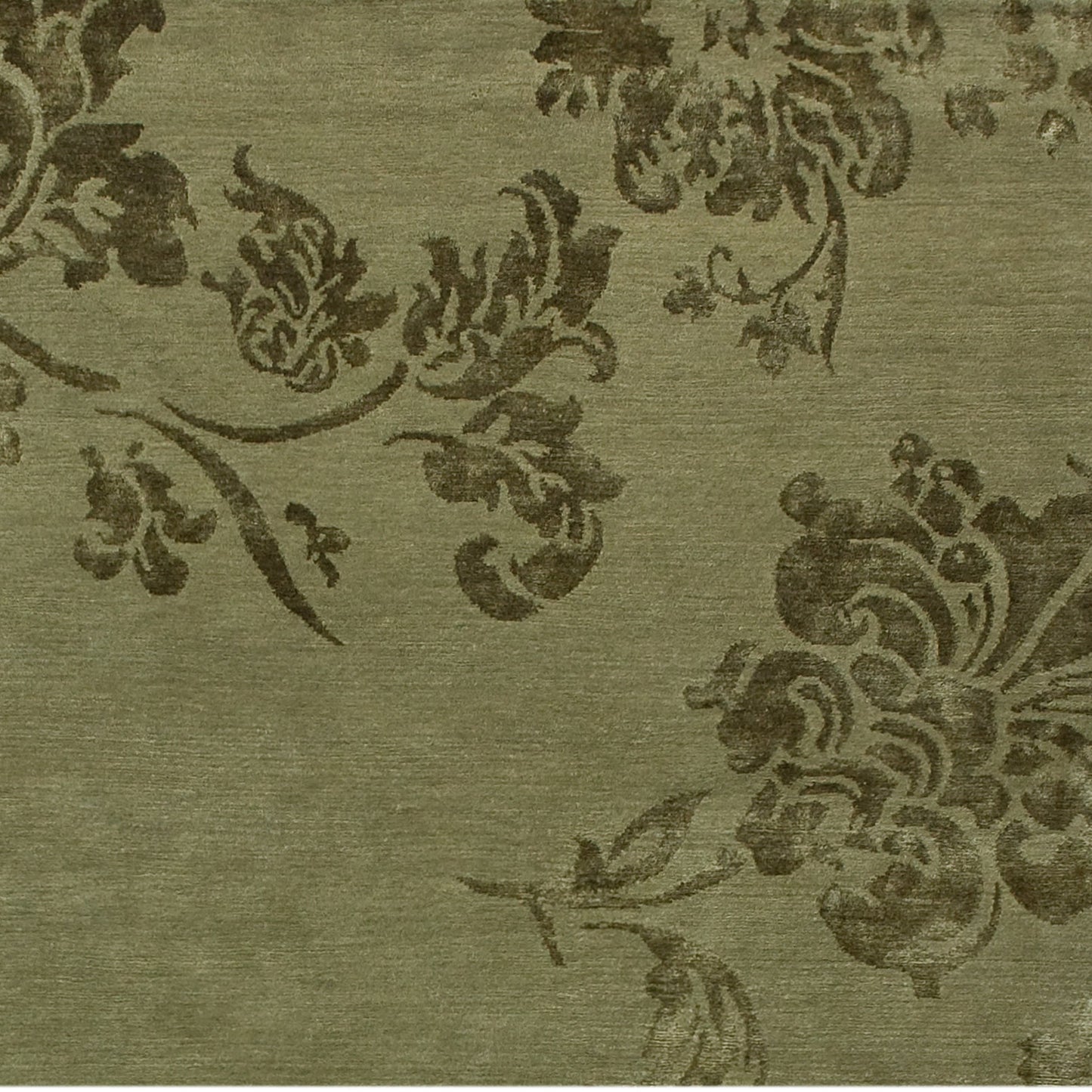 TIBETAN WOOL / SILK ADLOT LOTUS SAGE GREEN