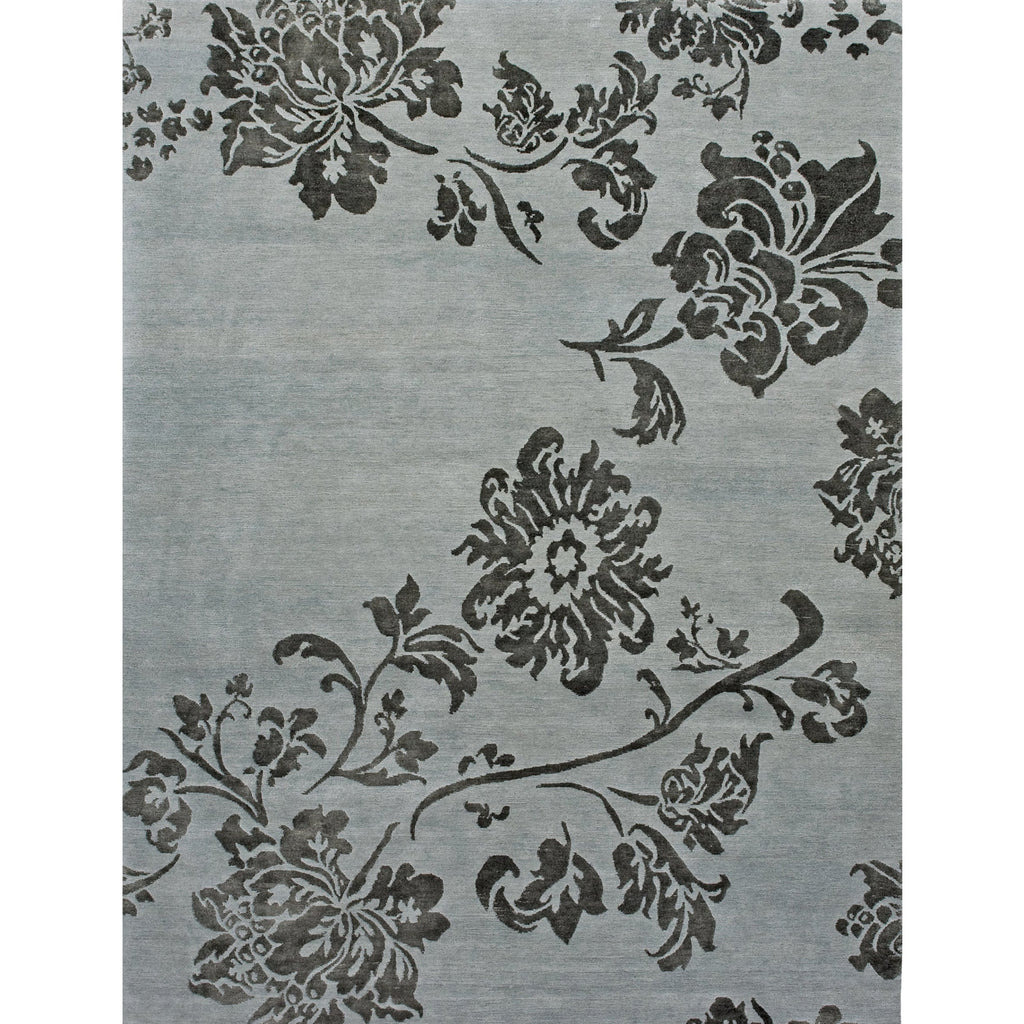 TIBETAN WOOL / SILK ADLOT LOTUS SKY