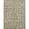 TIBETAN WOOL / SILK ADMAZ MAZE PLATINUM
