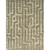 TIBETAN WOOL / SILK ADMAZ MAZE SILVER