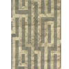 TIBETAN WOOL / SILK ADMAZ MAZE SILVER