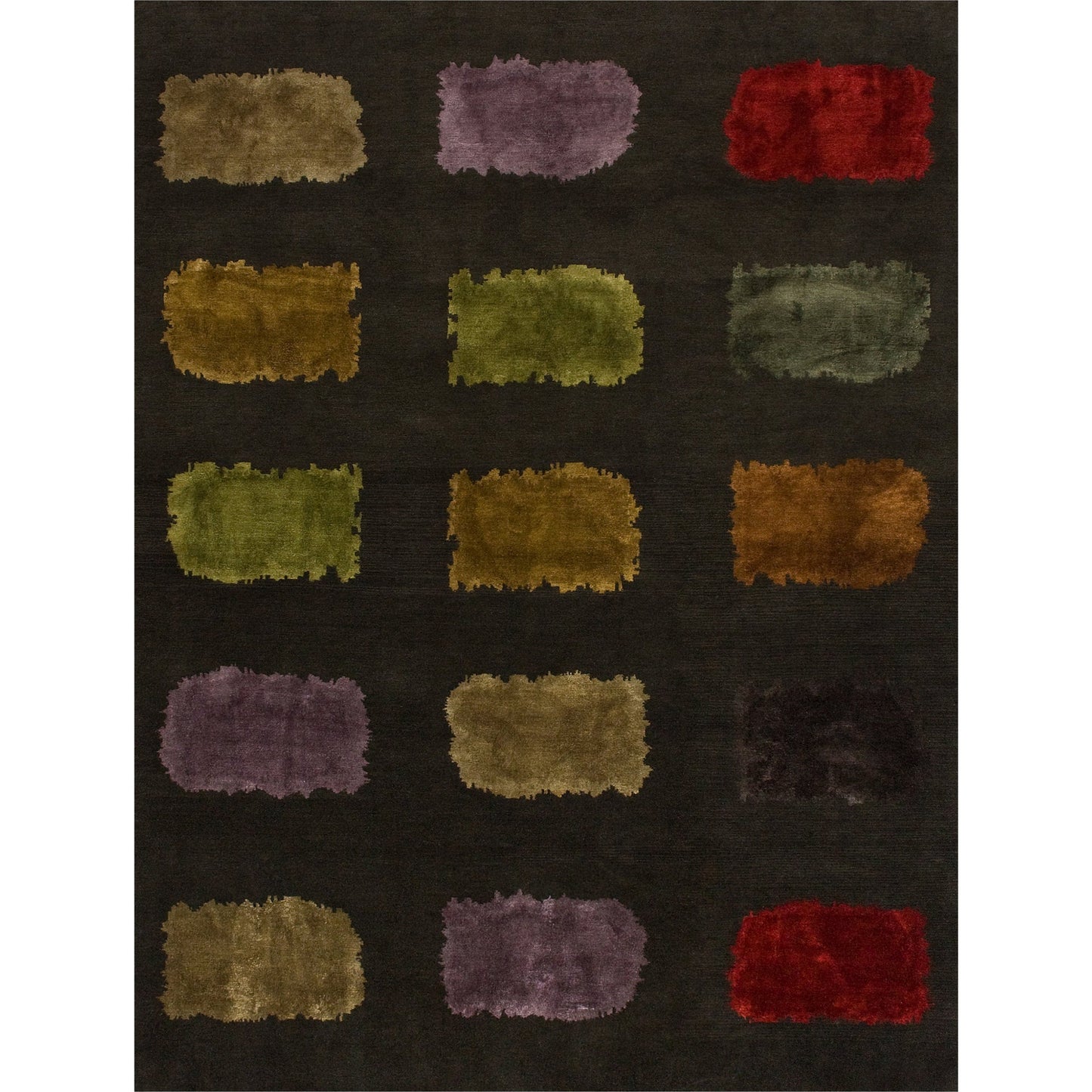 TIBETAN WOOL / SILK ADPAK PAKKUMAN MULTI