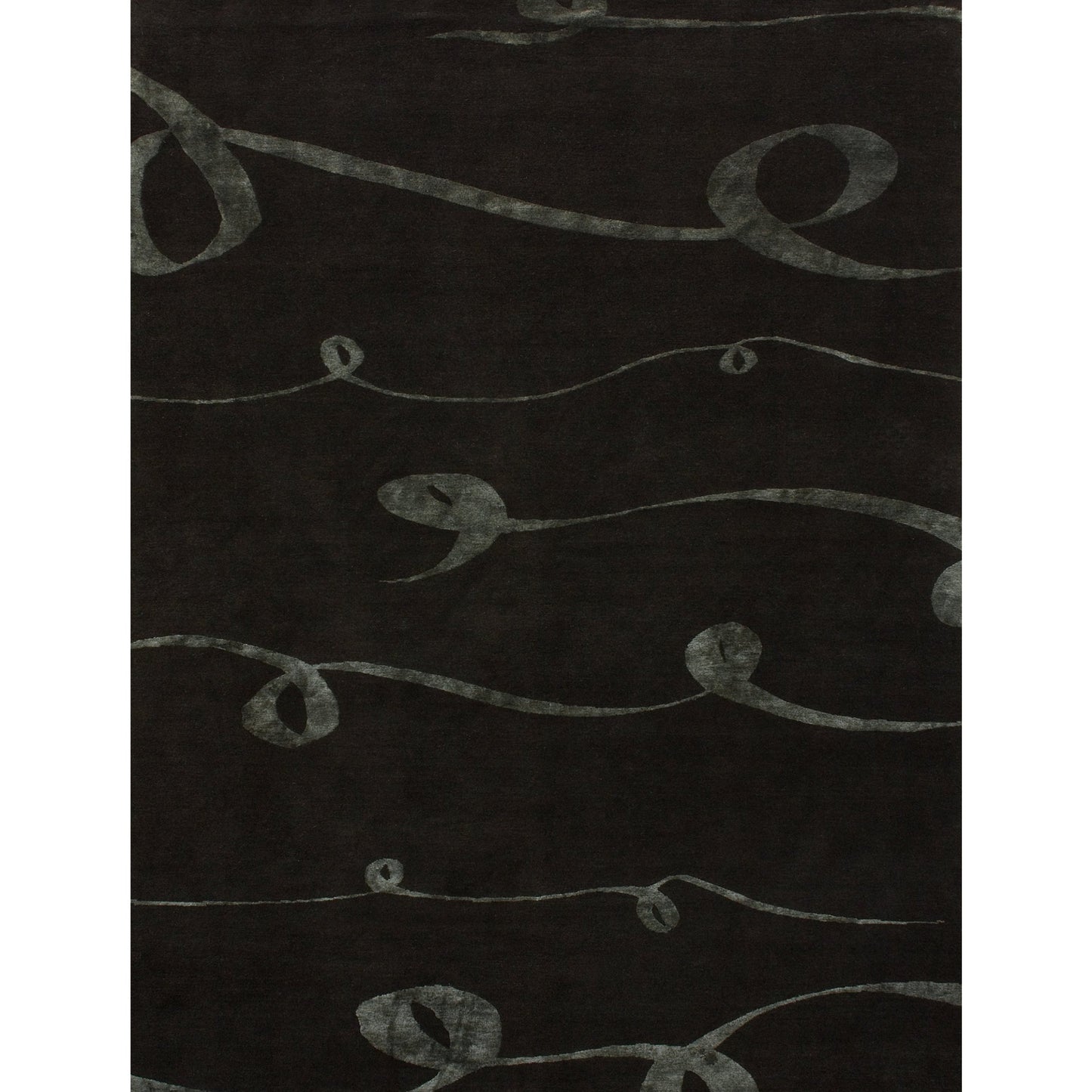 TIBETAN WOOL / SILK ADRIB RIBBON BARK