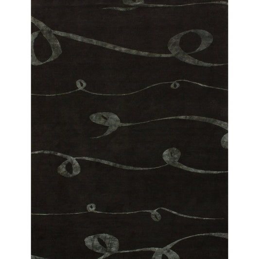 TIBETAN WOOL / SILK ADRIB RIBBON BARK