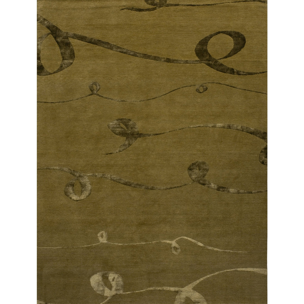 TIBETAN WOOL / SILK ADRIB RIBBON GOLD