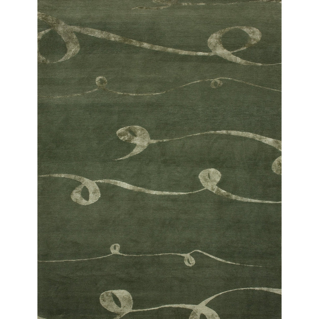 TIBETAN WOOL / SILK ADRIB RIBBON SEAFOAM