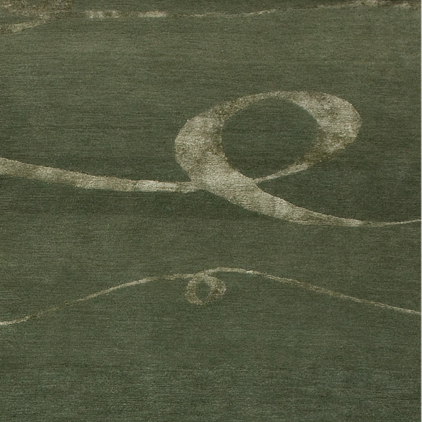TIBETAN WOOL / SILK ADRIB RIBBON SEAFOAM