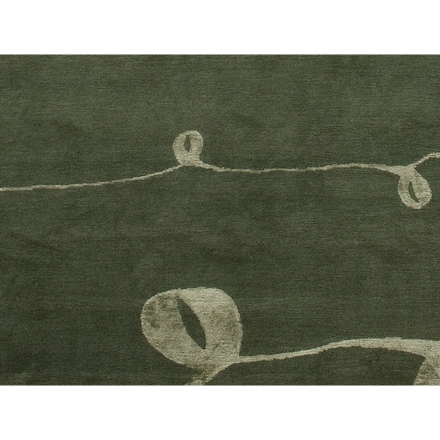 TIBETAN WOOL / SILK ADRIB RIBBON SEAFOAM
