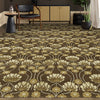 TIBETAN WOOL / SILK EMARC ARTS & CRAFTS BROWN