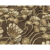 TIBETAN WOOL / SILK EMARC ARTS & CRAFTS BROWN