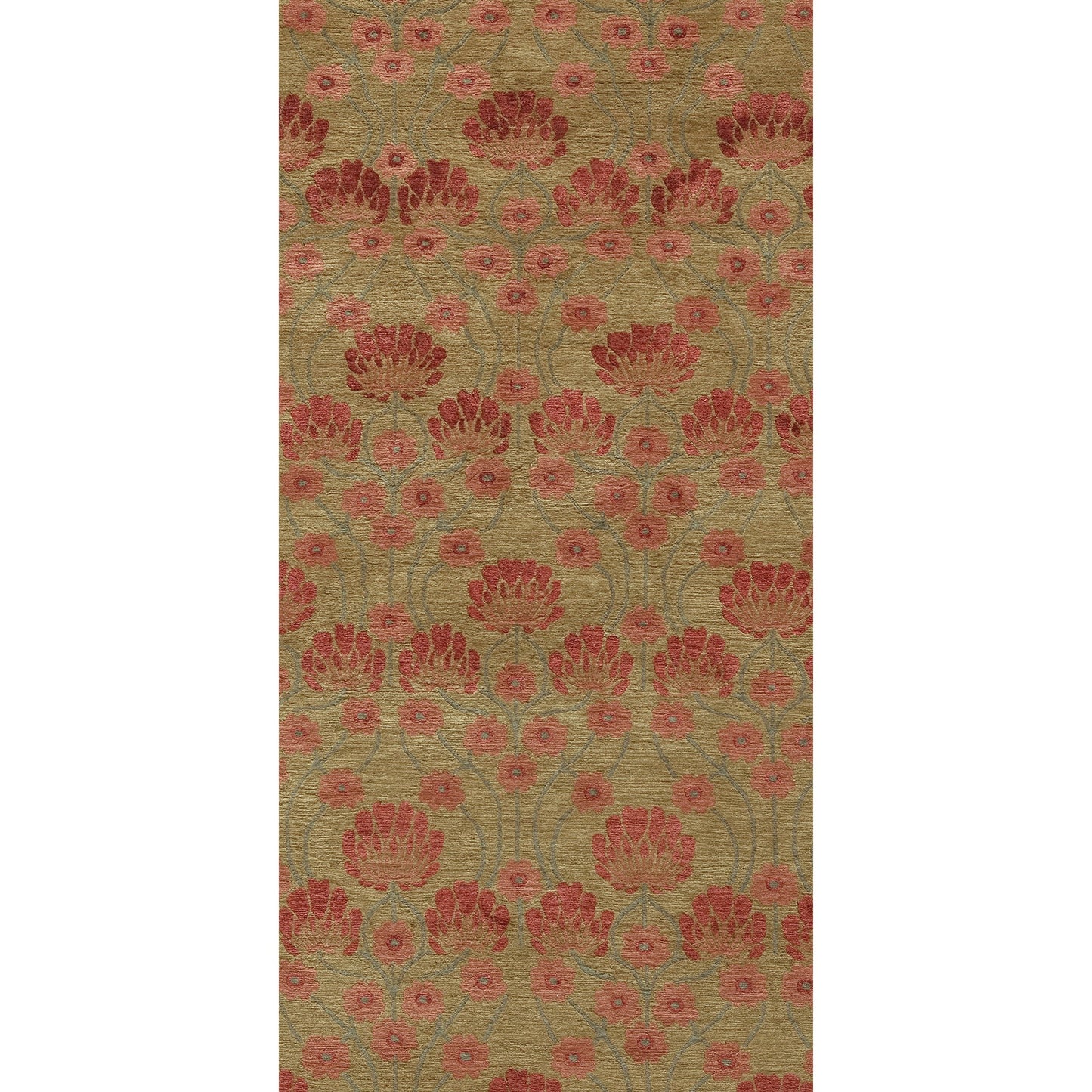 TIBETAN WOOL / SILK EMARC ARTS & CRAFTS CAMEL