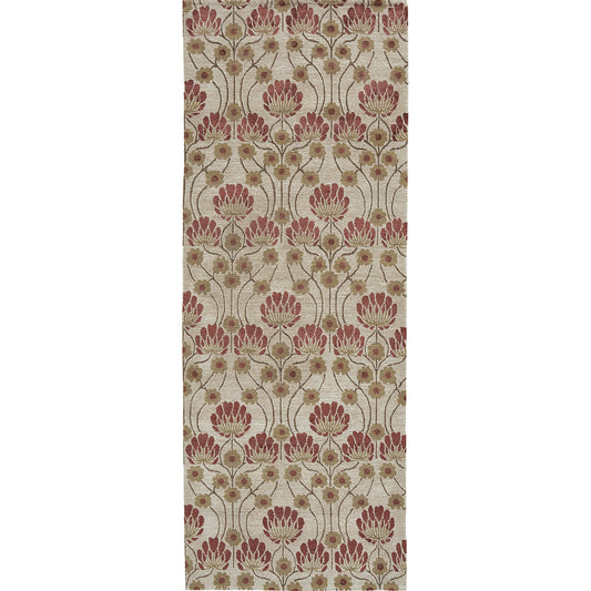TIBETAN WOOL / SILK EMARC ARTS & CRAFTS IVORY