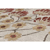 TIBETAN WOOL / SILK EMARC ARTS & CRAFTS IVORY