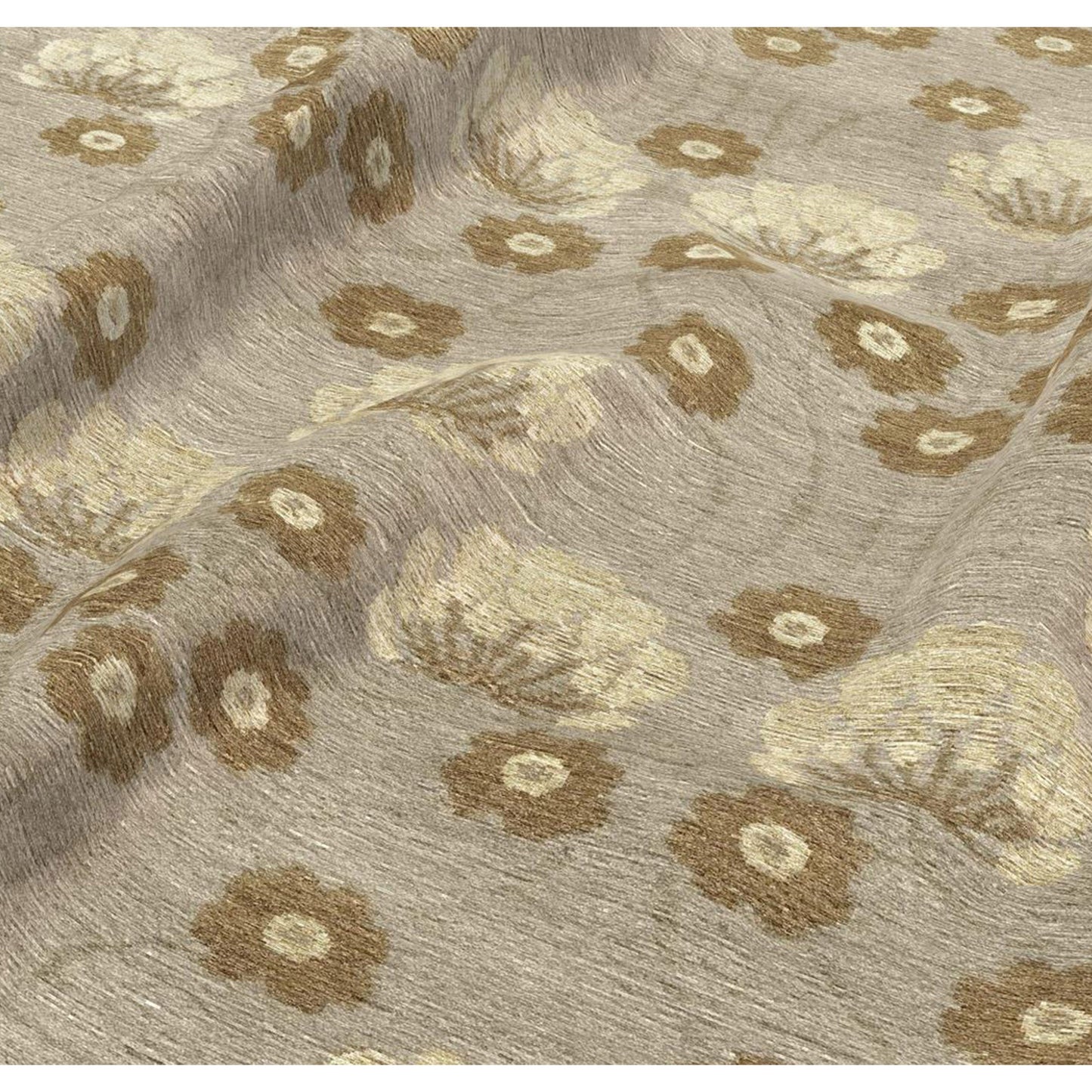 TIBETAN WOOL / SILK EMARC ARTS & CRAFTS LIGHT BLUE