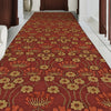 TIBETAN WOOL / SILK EMARC ARTS & CRAFTS RED