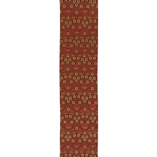 TIBETAN WOOL / SILK EMARC ARTS & CRAFTS RED