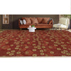 TIBETAN WOOL / SILK EMARC ARTS & CRAFTS RED