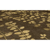 TIBETAN WOOL / SILK EMLEA LEAVES BROWN