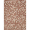 TIBETAN WOOL / SILK EMLEA LEAVES ROSE