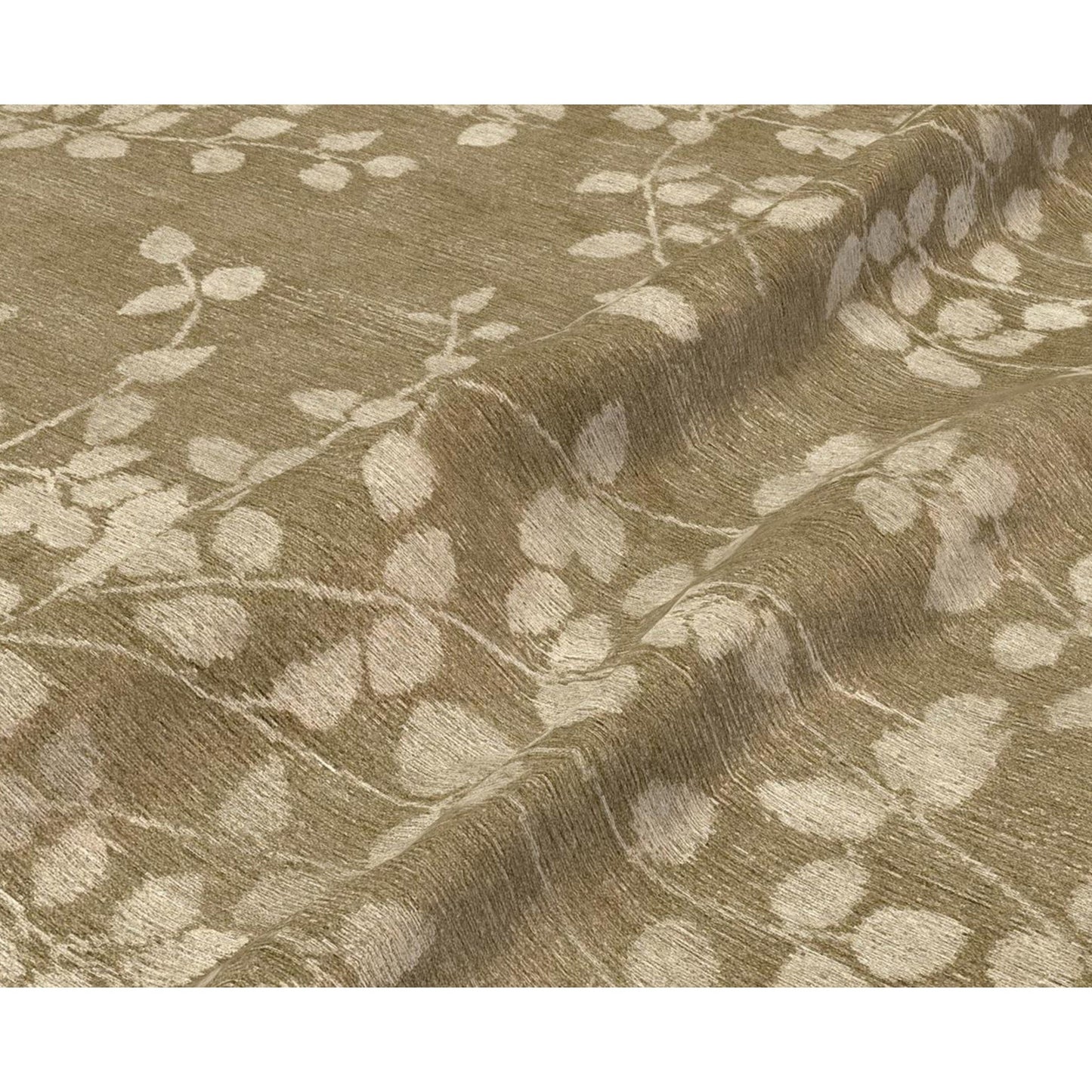 TIBETAN WOOL / SILK EMLEA LEAVES STRAW