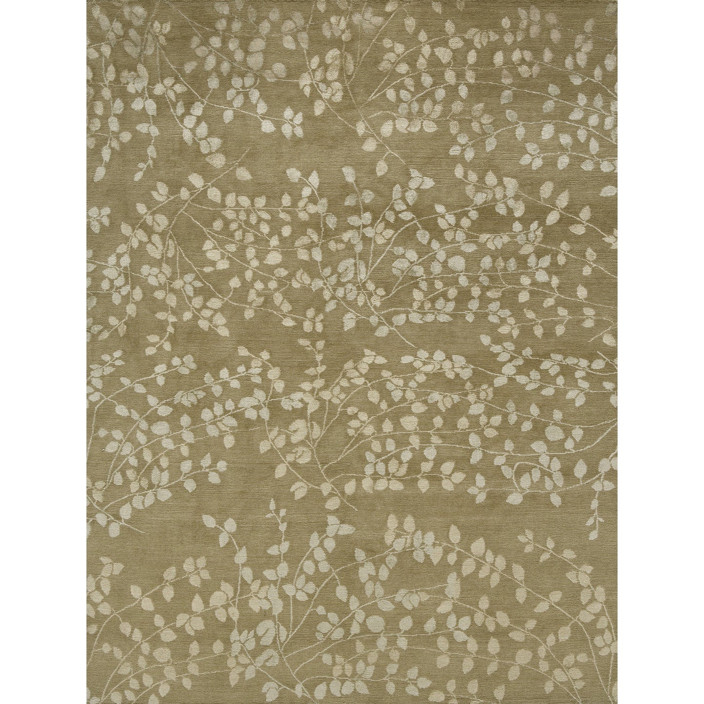 TIBETAN WOOL / SILK EMLEA LEAVES STRAW
