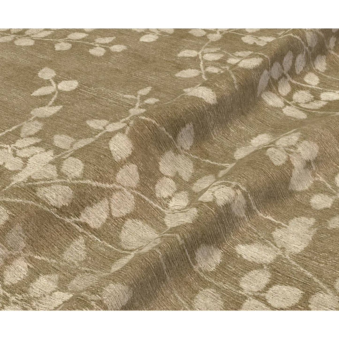 TIBETAN WOOL / SILK EMLEA LEAVES STRAW