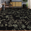 TIBETAN WOOL / SILK EMSPR SPRING BLACK / GREY