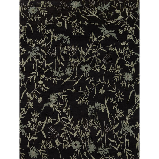 TIBETAN WOOL / SILK EMSPR SPRING BLACK / GREY