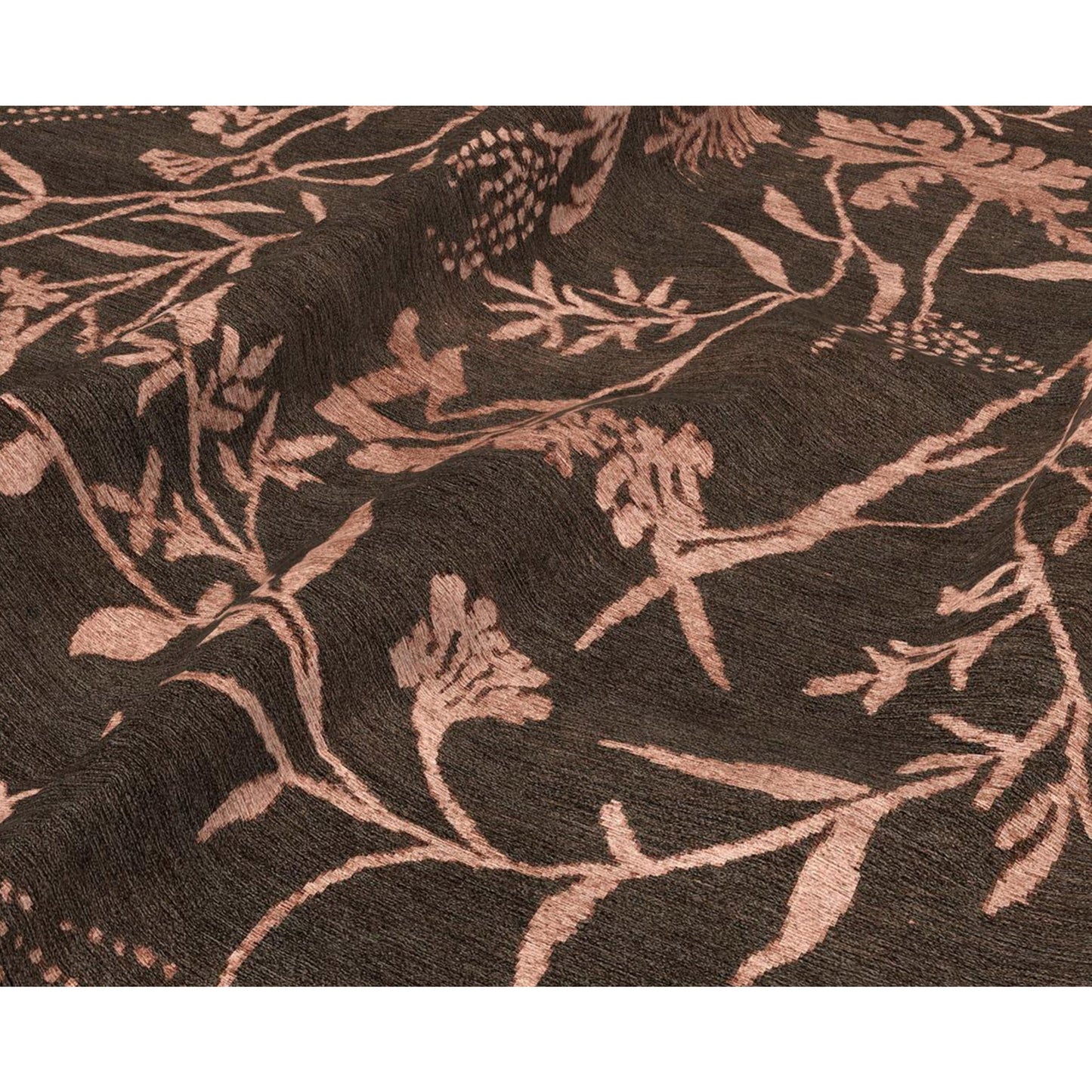 TIBETAN WOOL / SILK EMSPR SPRING BROWN / ROSE