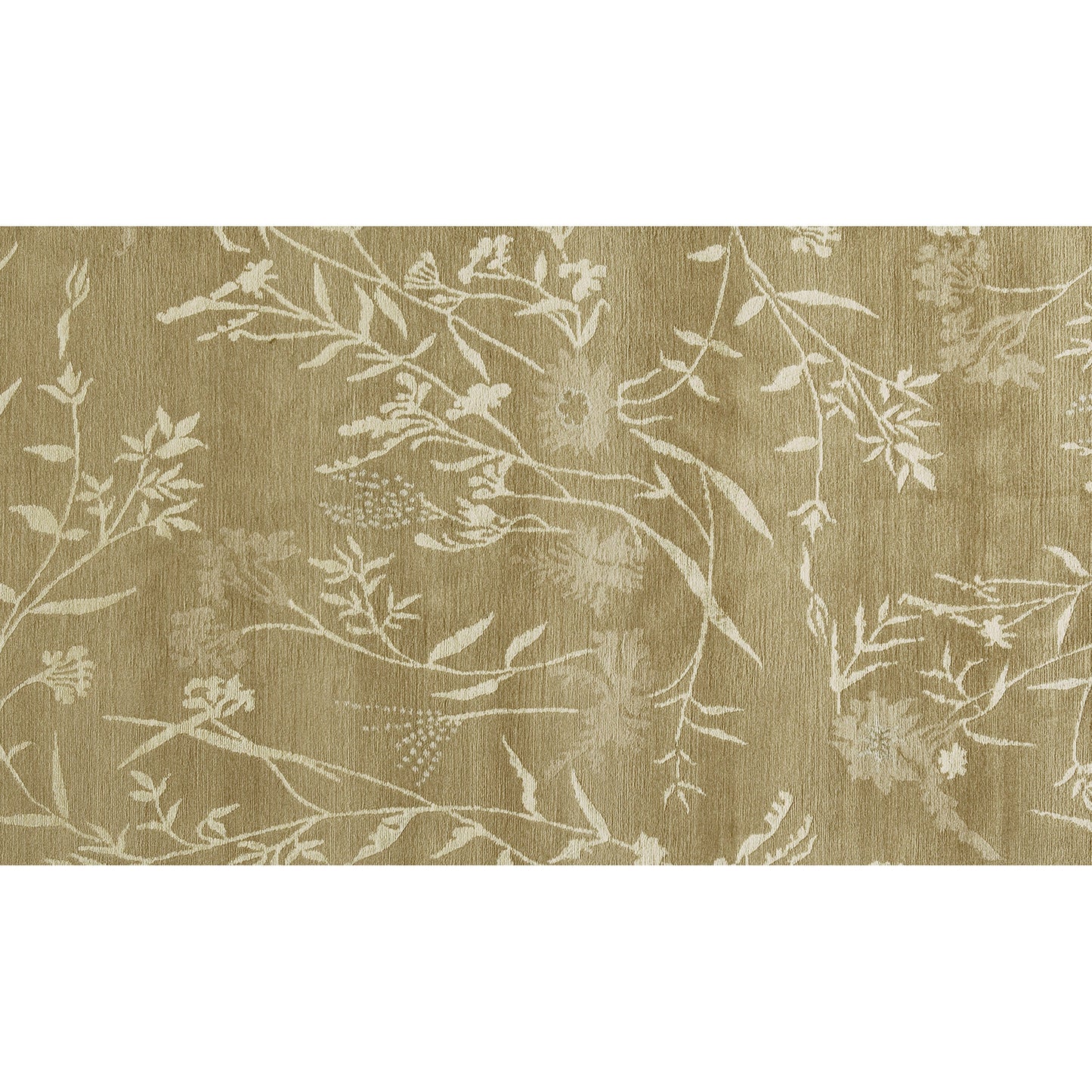 TIBETAN WOOL / SILK EMSPR SPRING STRAW / IVORY