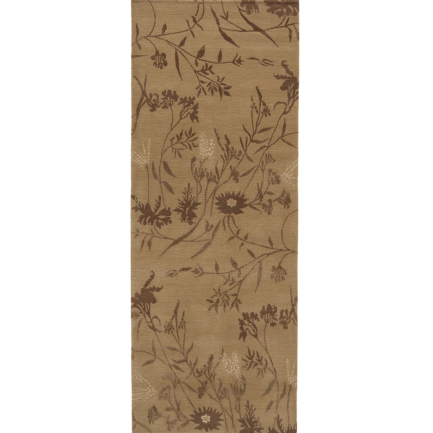TIBETAN WOOL / SILK EMSPR SPRING STRAW / MOCHA