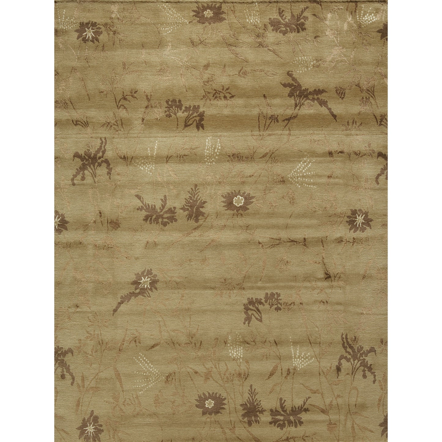 TIBETAN WOOL / SILK EMSPR SPRING STRAW / MOCHA